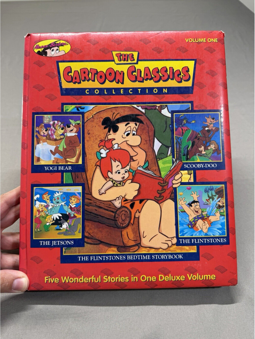 Cartoon Classics Collection Flintstones Bedtime Storybook HC Illus 1995 1st